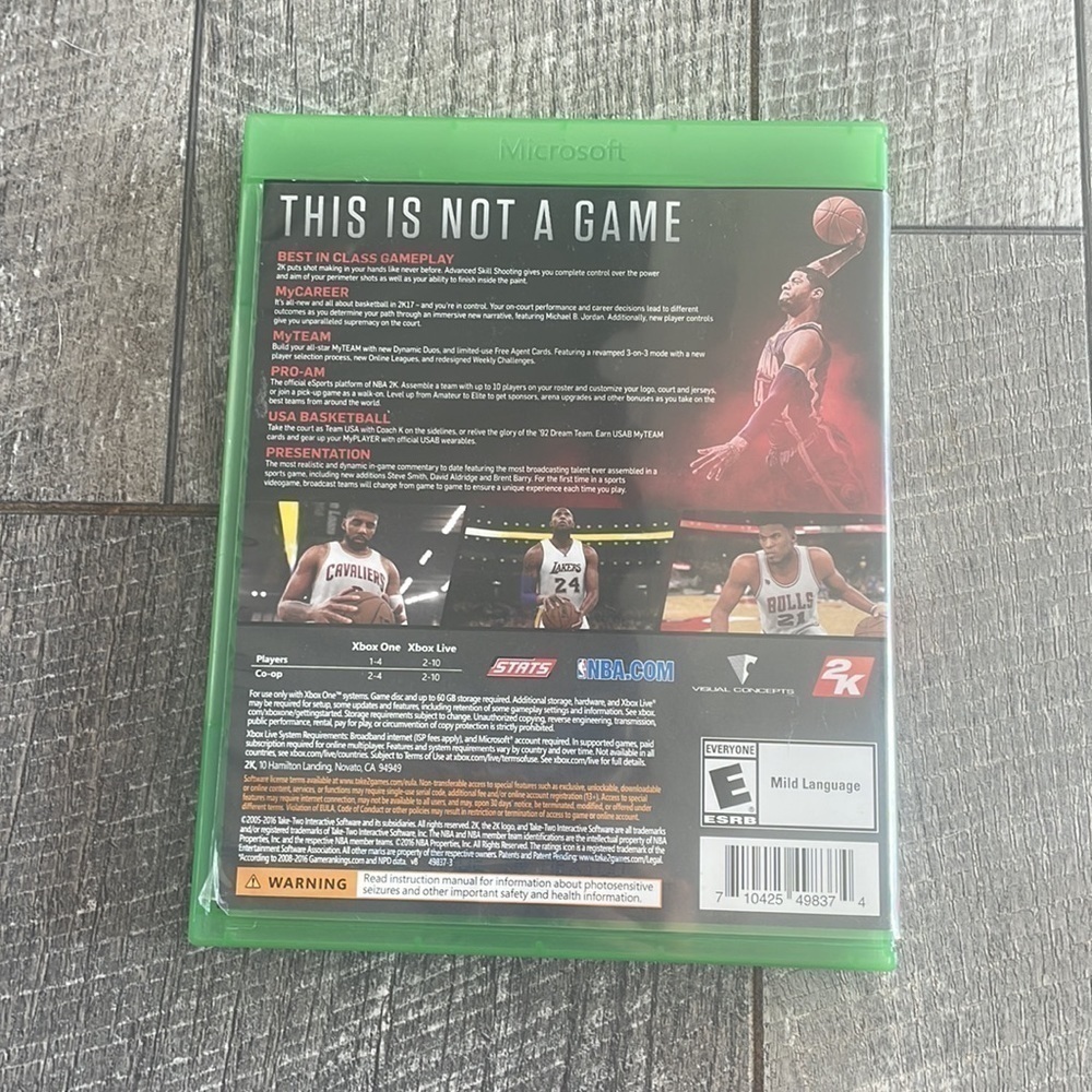 Xbox One NBA 2K17 Video Game - Picture 2 of 5